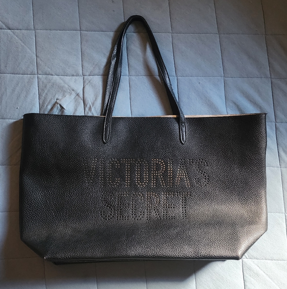 Victoria's Secret Black Tote Bag
